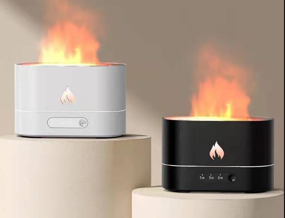 Electric Aromatherapy Air Humidifier Fire Diffuser
