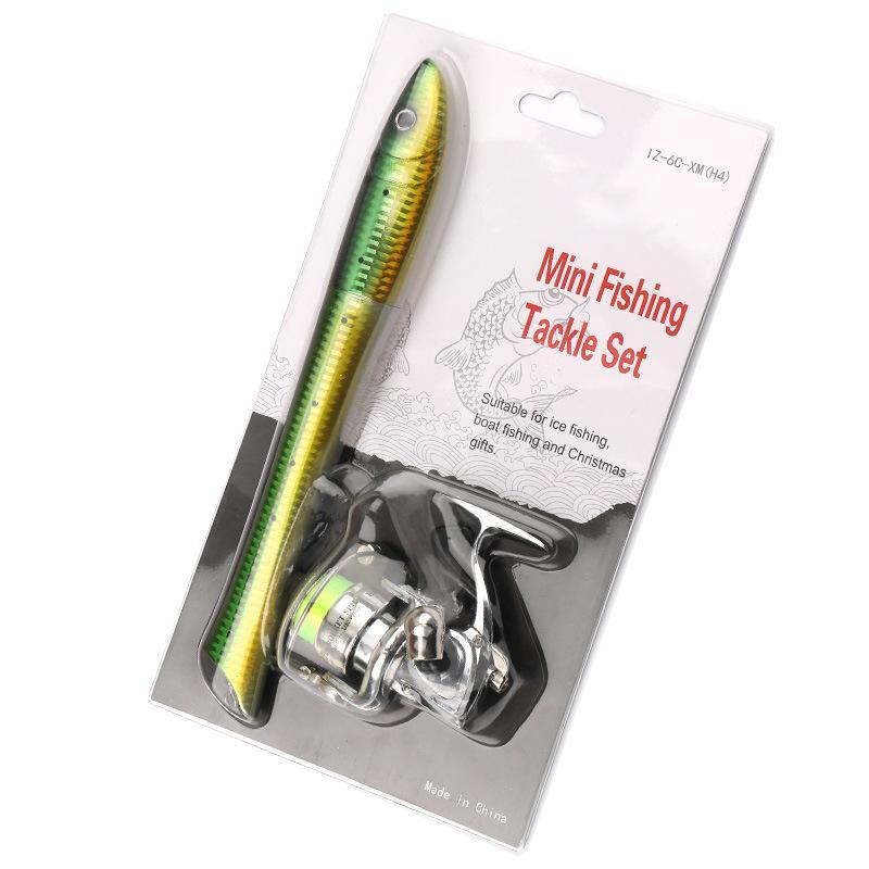 So-Easy Pen Fishing Rod Carbon Fish-shaped Pocket