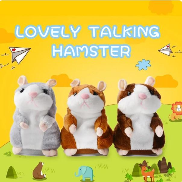 Talking interactive hamster