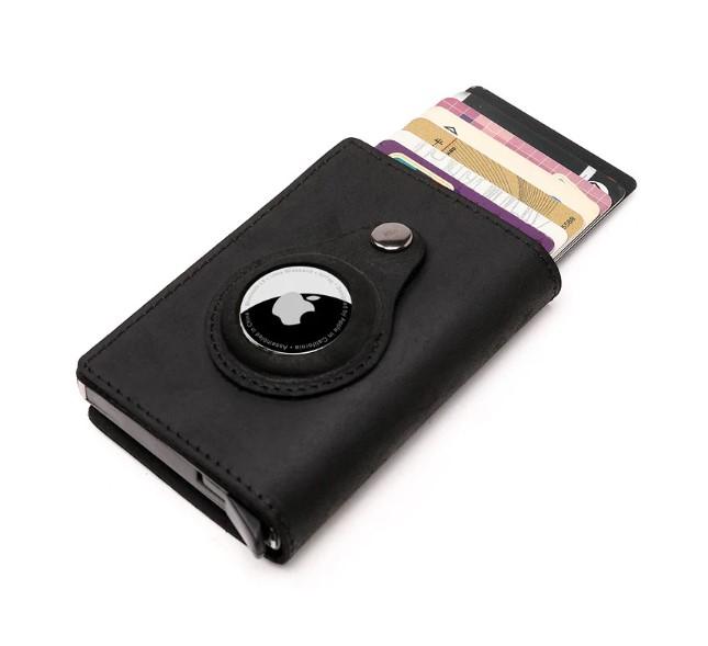 Luxury wallet with AIR-TAG